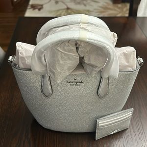NWT Kate Spade Handbag Satchel KE460 with matching Card Holder